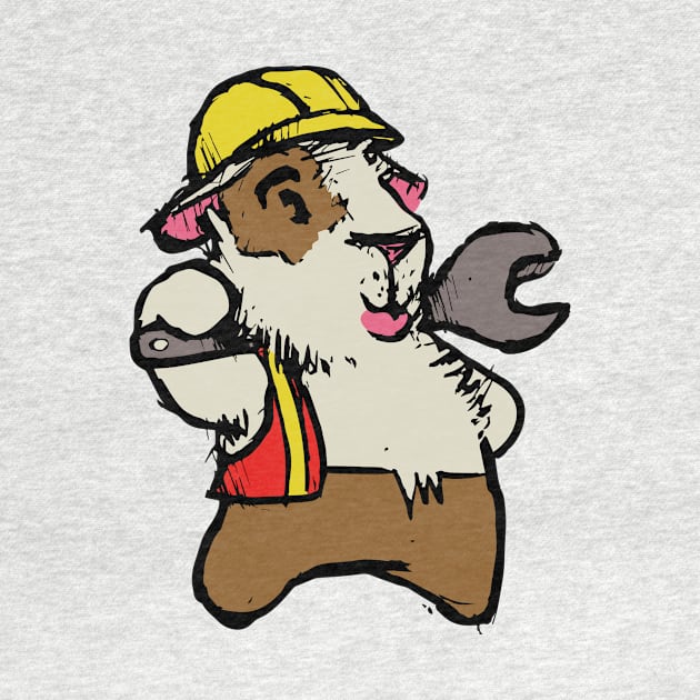 Guinea Pig Worker by GuineaPigArt